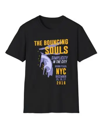 The Bouncing Souls Simplicity in the City Unisex Softstyle T-Shirt
