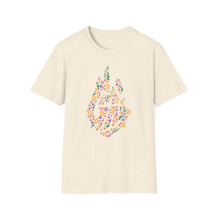 Good Mythical Morning Floral Flame unisex softstyle t-shirt