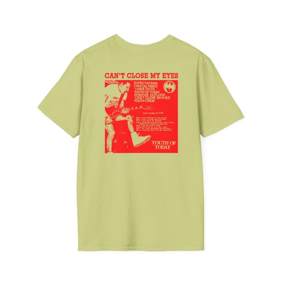 Youth of Today Can't Close My Eyes Meets Batman Unisex Softstyle T-Shirt