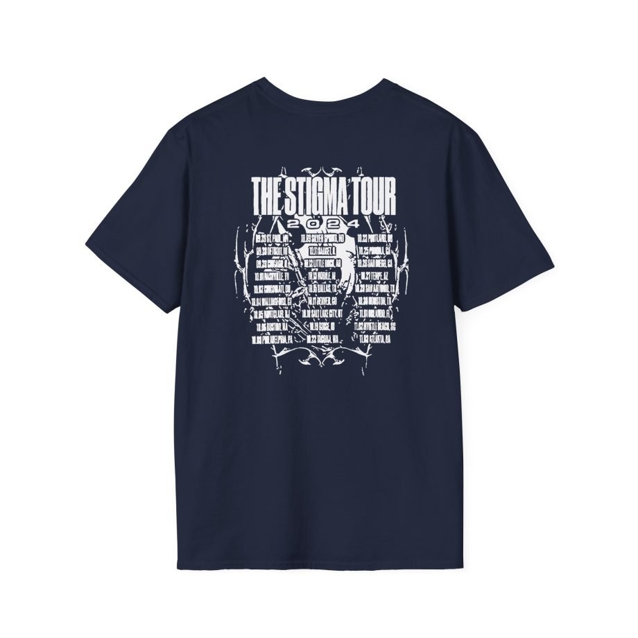 Wage War Tie Dye Stigma Tour Unisex Softstyle T-Shirt