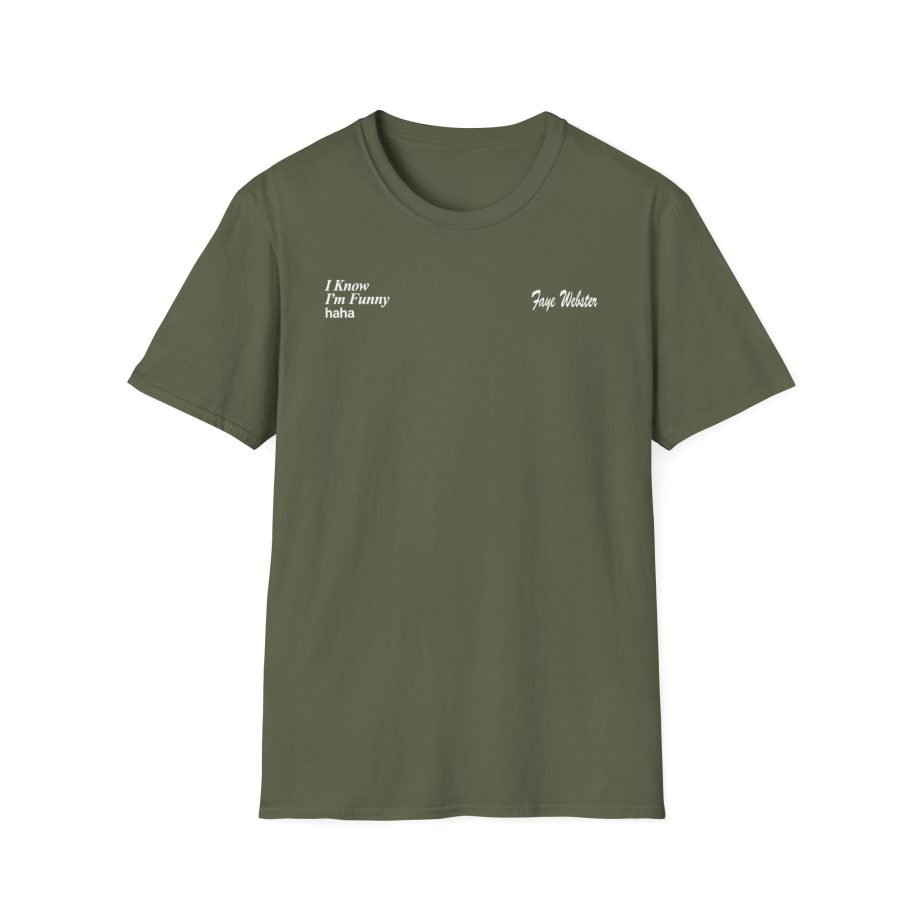 Faye Webster I Know I'm Funny Haha Unisex Softstyle T-Shirt
