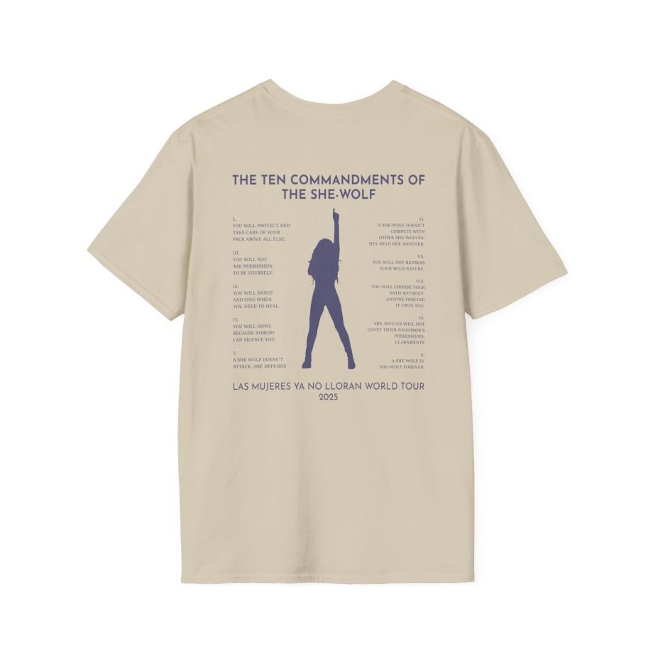 Shakira Commandments Unisex Softstyle T-Shirt