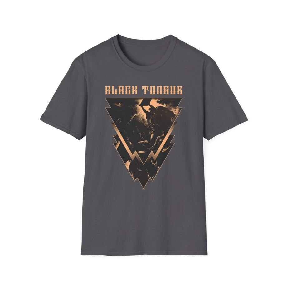 Black Tongue Born Hanged Unisex Softstyle T-Shirt