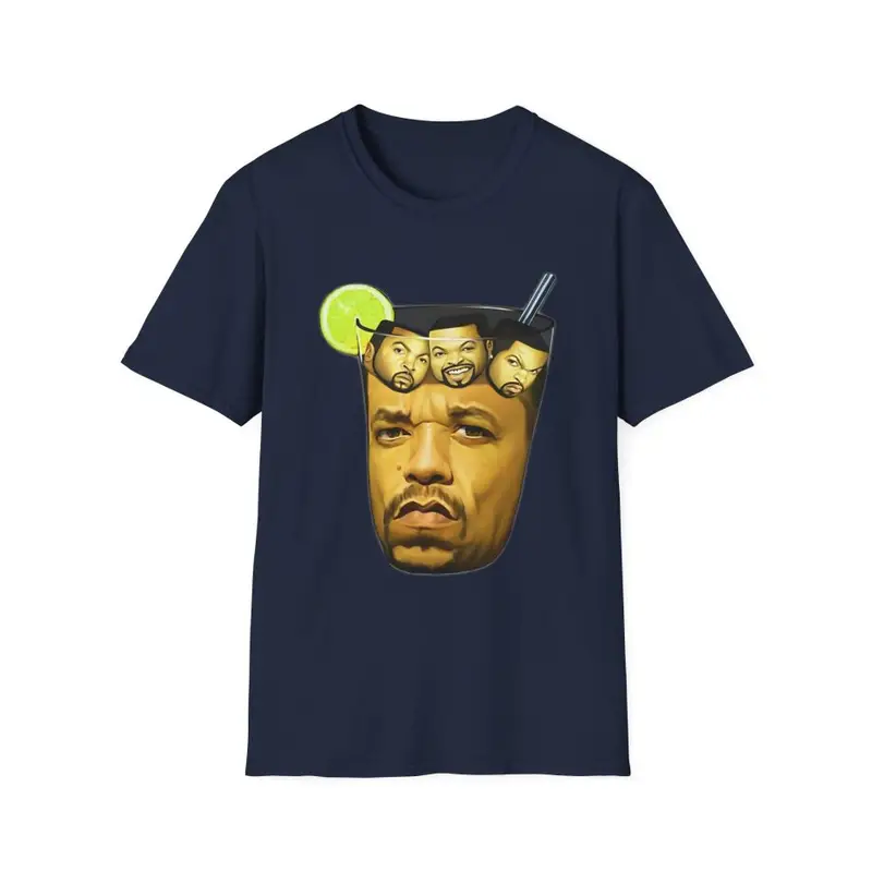 Ice Cube In Iced Tea Unisex Softstyle T-Shirt