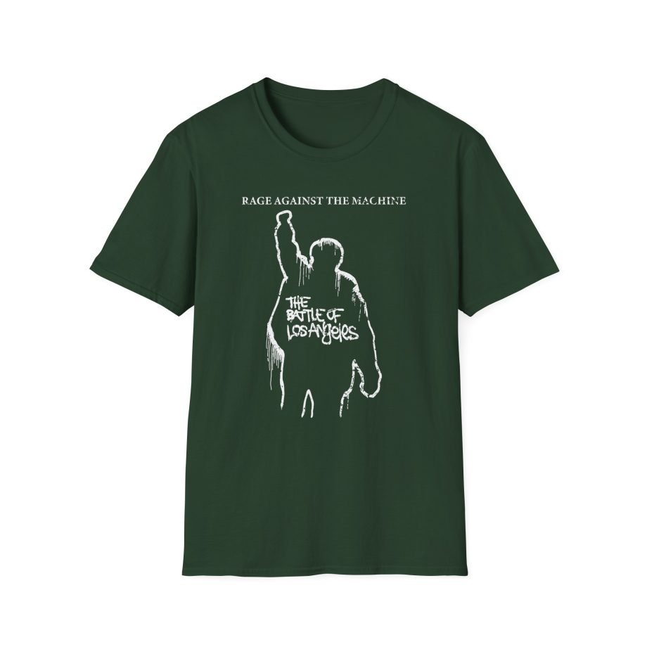 Rage Against the Machine Battle of La Unisex Softstyle T-Shirt