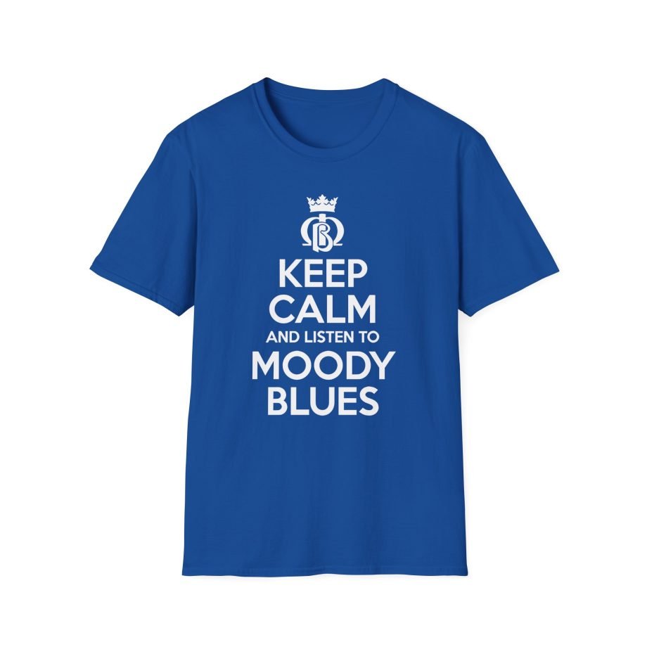 The Moody Blues Keep Calm and Listen Unisex Softstyle T-Shirt