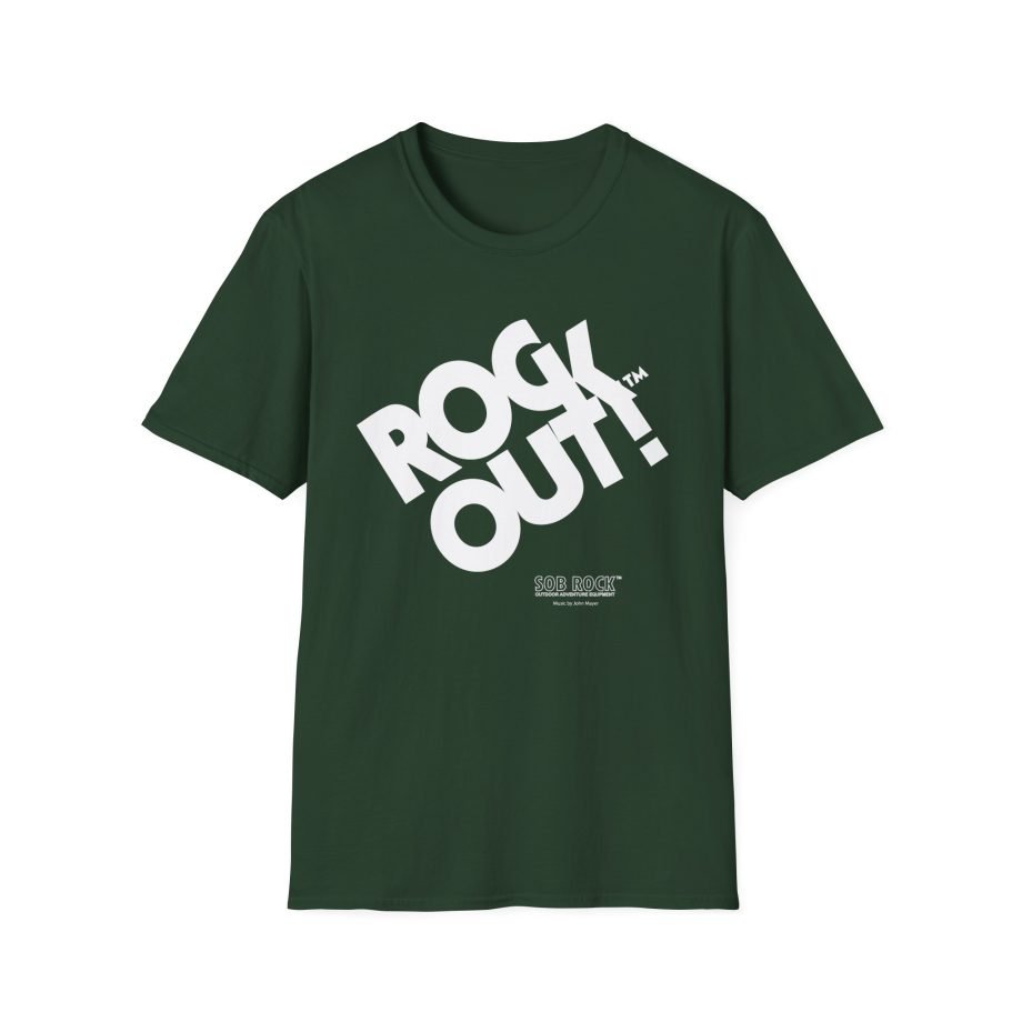John Mayer Rock Out Unisex Softstyle T-Shirt