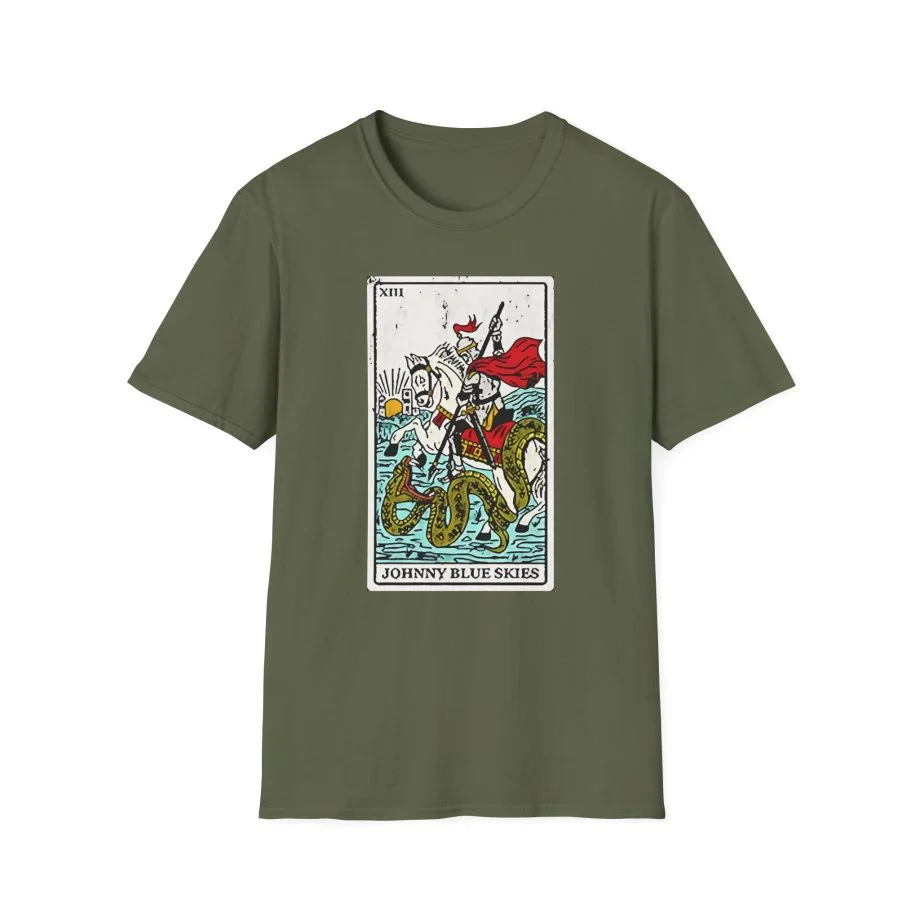 Sturgill Simpson Death Card Unisex Softstyle T-Shirt