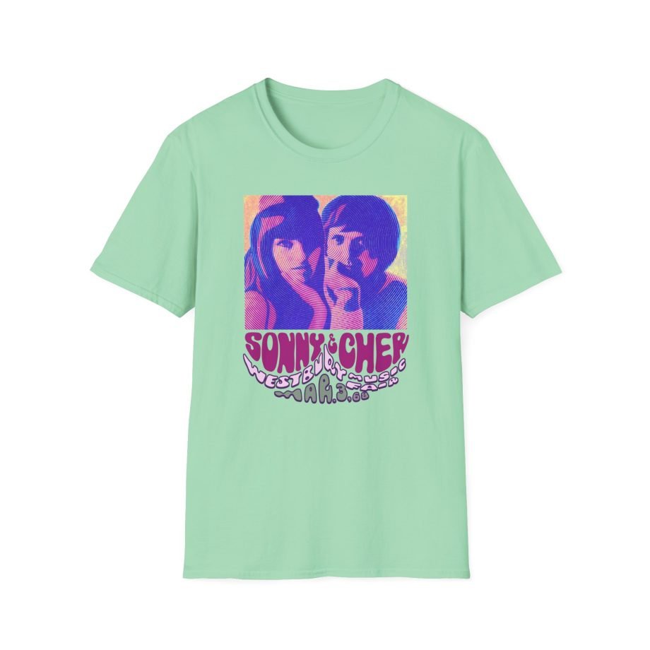 Sonny & Cher Westbury Music Fair Unisex Softstyle T-Shirt