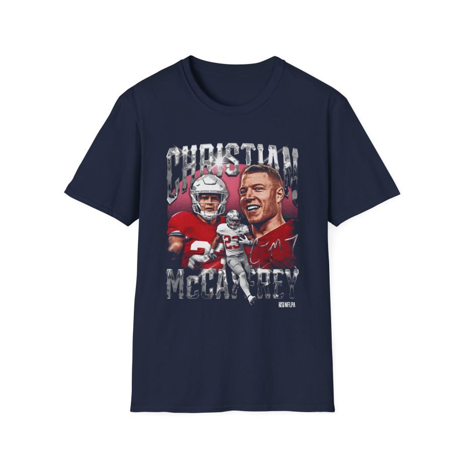 Christian Mccaffrey Vintage Unisex Softstyle T-Shirt