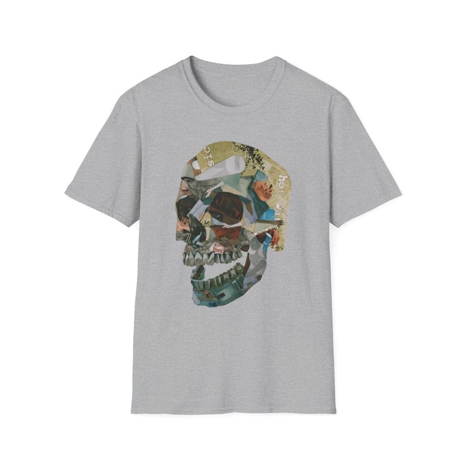 Hot Water Music Album Collage Skull Unisex Softstyle T-Shirt