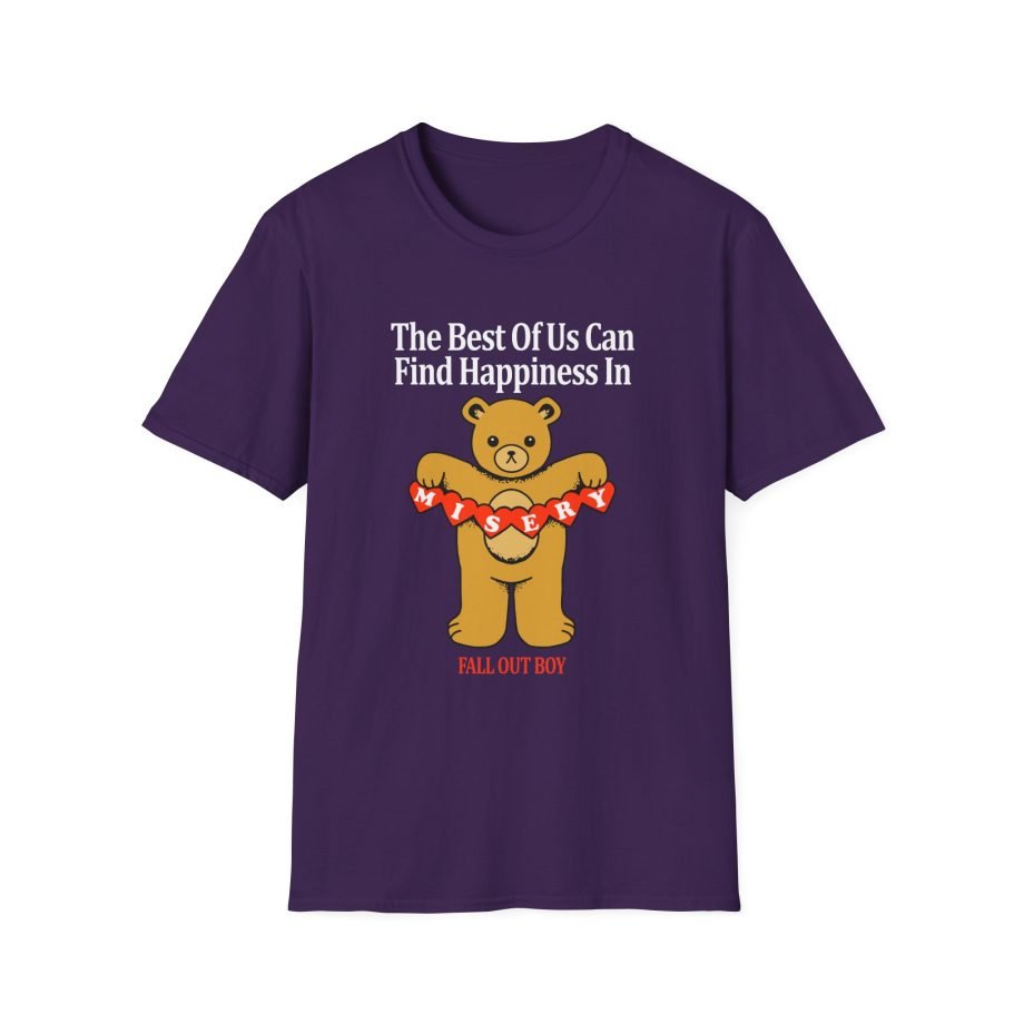 Fall Out Boy Misery Teddy Unisex Softstyle T-Shirt