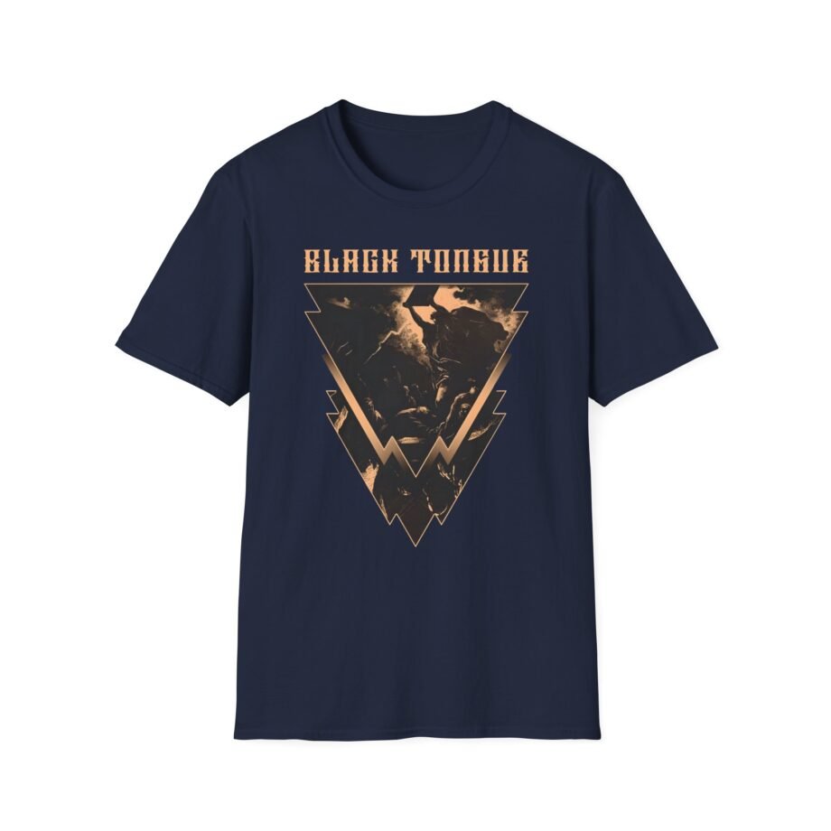 Black Tongue Born Hanged Unisex Softstyle T-Shirt