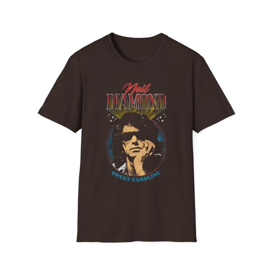 Neil Diamond Sweet Caroline  Unisex Softstyle T-Shirt