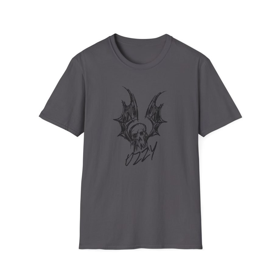Ozzy Osbourne Bat Sketch Unisex Softstyle T-Shirt