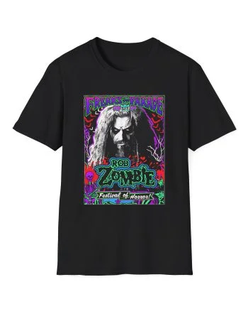 Rob Zombie Festival of Horror Itin Unisex Softstyle T-Shirt