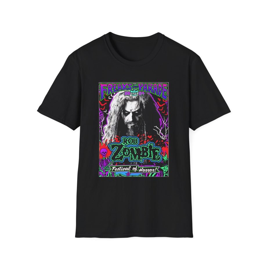 Rob Zombie Festival of Horror Itin Unisex Softstyle T-Shirt