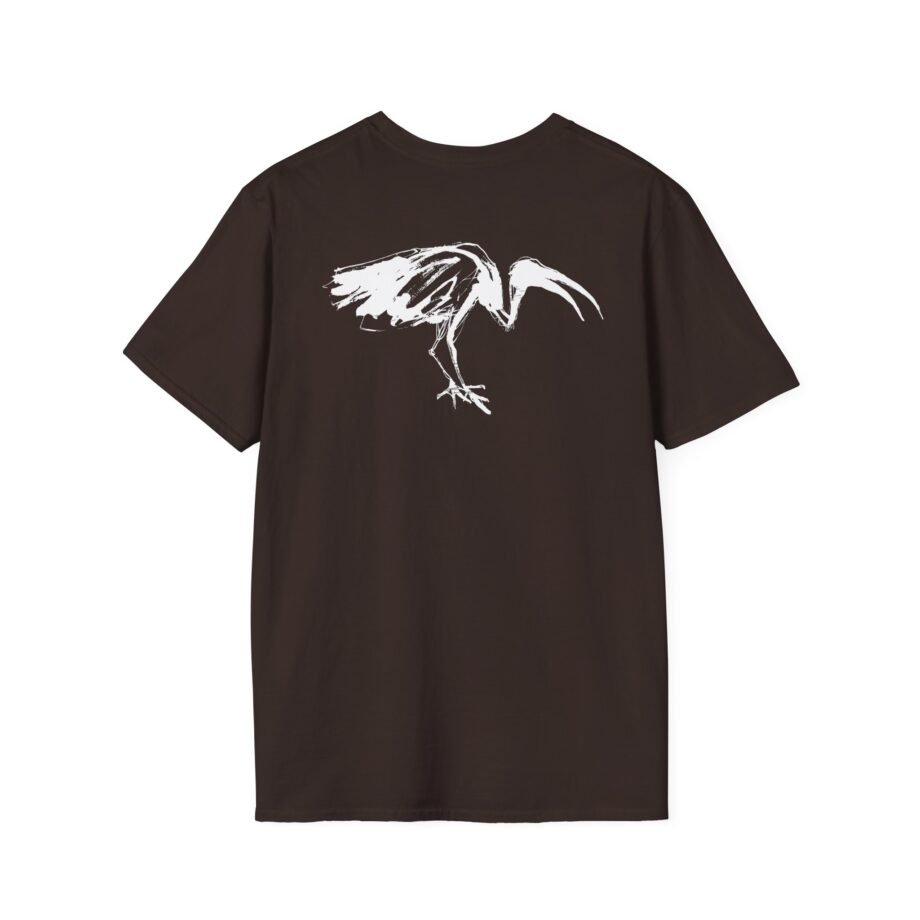Dmas The Glow Mono Ibis Unisex Softstyle T-Shirt