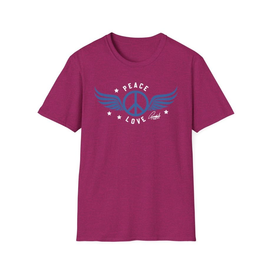 Ringo Starr Peace Love Unisex Softstyle T-Shirt