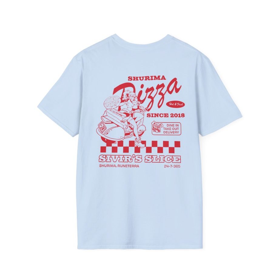 League Of Legends Pizza Delivery Sivir Unisex Softstyle T-Shirt