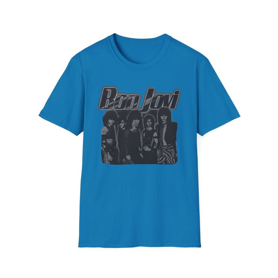 Bon Jovi Outline Unisex Softstyle T-Shirt