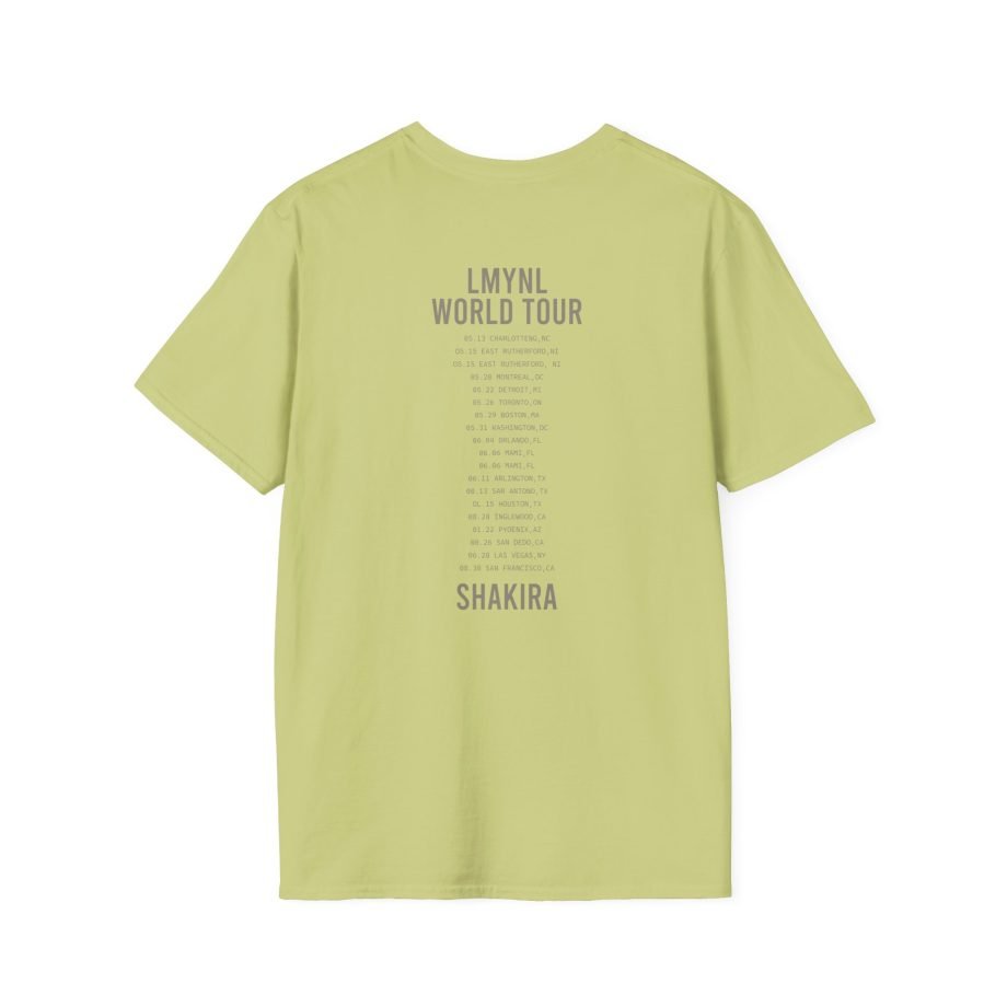 Shakira Dollar Bill Unisex Softstyle T-Shirt