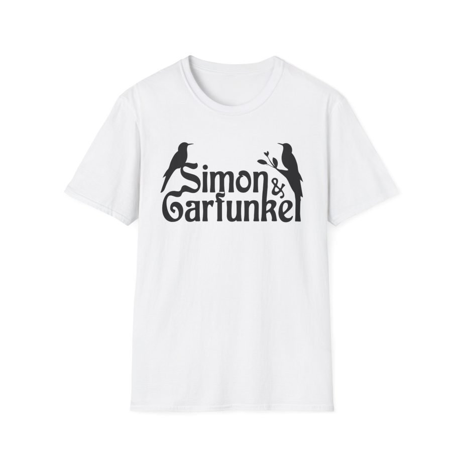 Simon and Garfunkel Birds Unisex Softstyle T-Shirt