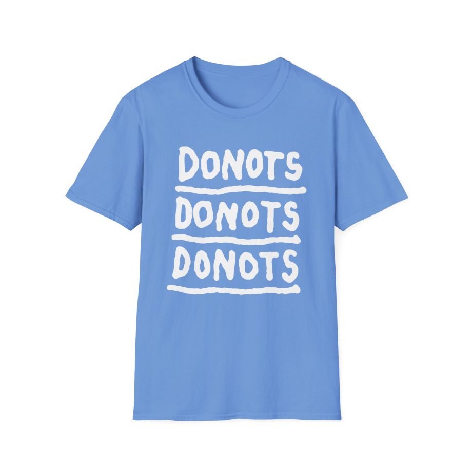 Donots Triple Logo Unisex Softstyle T-Shirt