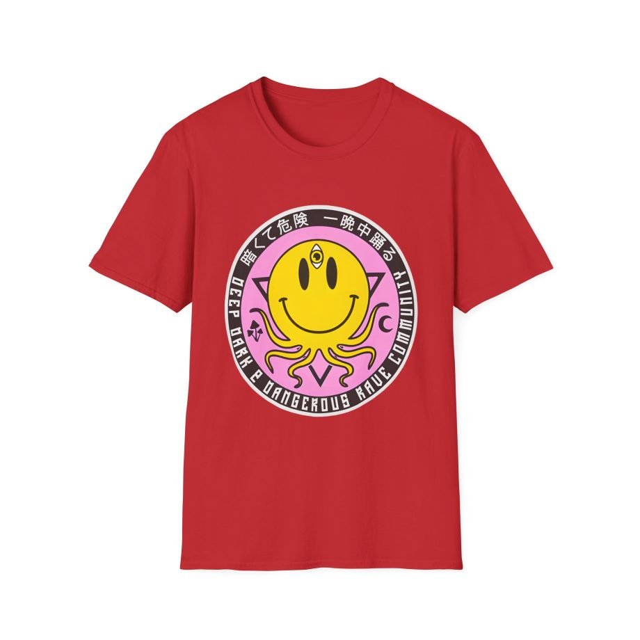 Deep Dark Dangerous Dance All Night Unisex Softstyle T-Shirt