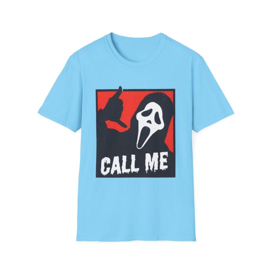 Ghostface CALL ME Unisex Softstyle T-Shirt