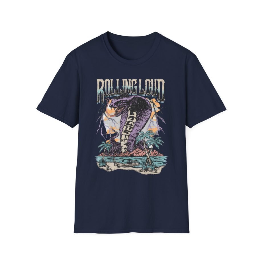 Rolling Loud Strike First Unisex Softstyle T-Shirt
