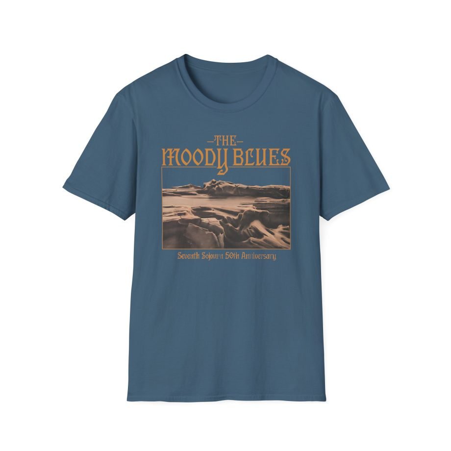The Moody Blues Seventh Sojourn 50th Anniversary Unisex Softstyle T-Shirt