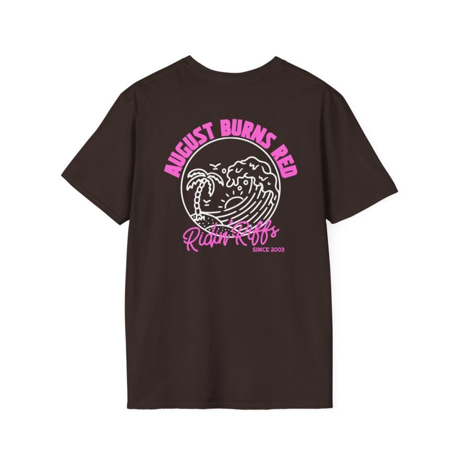 August Burns Red Riff Riders Teal Unisex Softstyle T-Shirt
