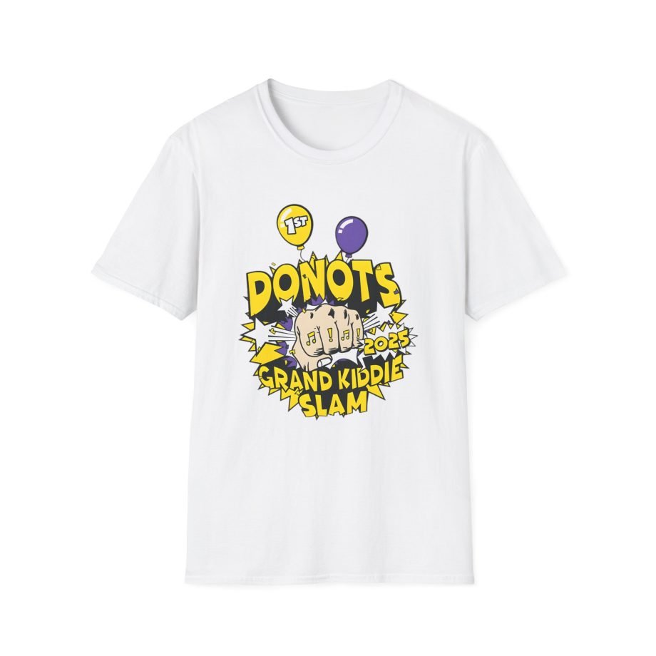 Donots Grand Kiddie Slam Unisex Softstyle T-Shirt