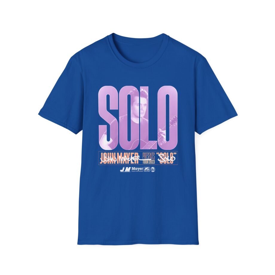 John Mayer Solo Tour Unisex Softstyle T-Shirt