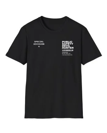 Chainsaw Man X Dim Mak Public Safety Unisex Softstyle T-Shirt