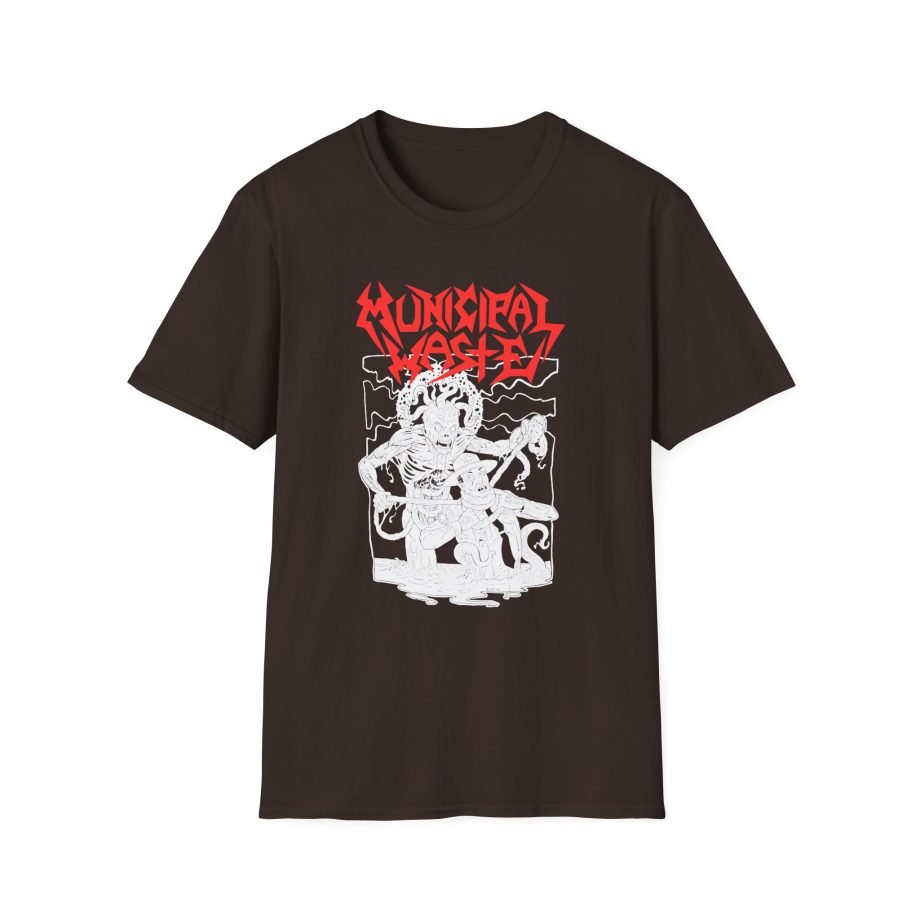 Municipal Waste Cop Strangler Unisex Softstyle T-Shirt