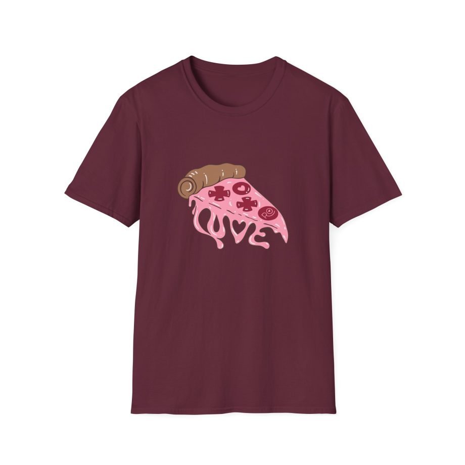 Rosanna Pansino Pizza My Heart Unisex Softstyle T-Shirt