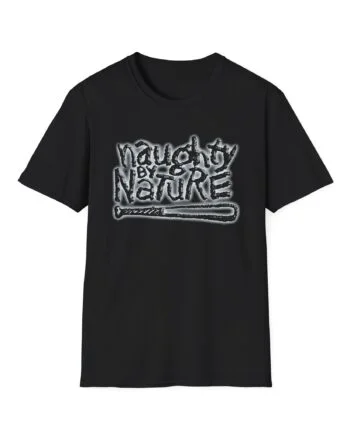 Naughty by Nature Poverty's Paradise Graffiti Unisex Softstyle T-Shirt