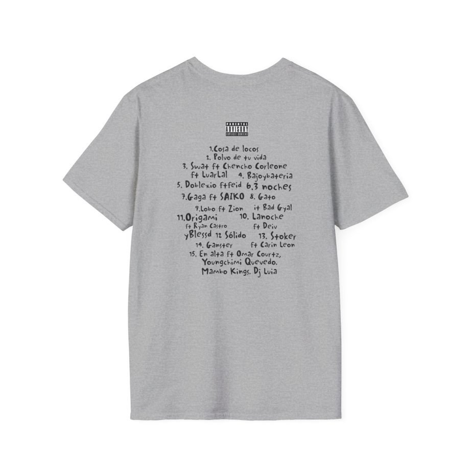 J Balvin Rayo Silver Car Unisex Softstyle T-Shirt