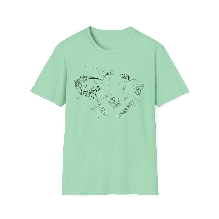 Gracie Abrams Portrait Sketch Unisex Softstyle T-Shirt
