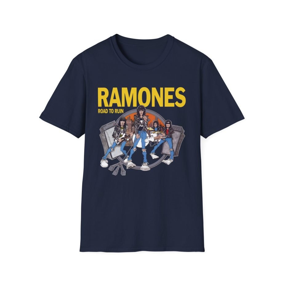Ramones Ramones I Wanna Be Sedated Unisex Softstyle T-Shirt