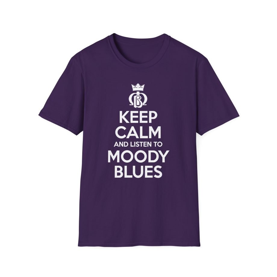 The Moody Blues Keep Calm and Listen Unisex Softstyle T-Shirt