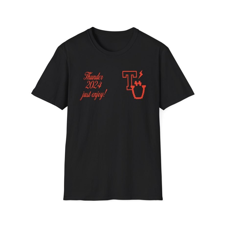 Ateez Thunder Pigment Unisex Softstyle T-Shirt