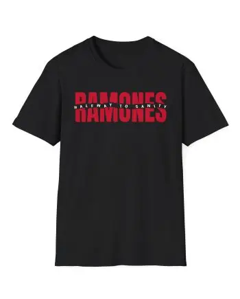 Ramones Halfway To Sanity Unisex Softstyle T-Shirt