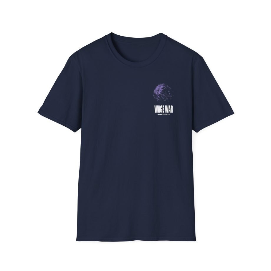 Wage War Barbed Wire Globe Unisex Softstyle T-Shirt