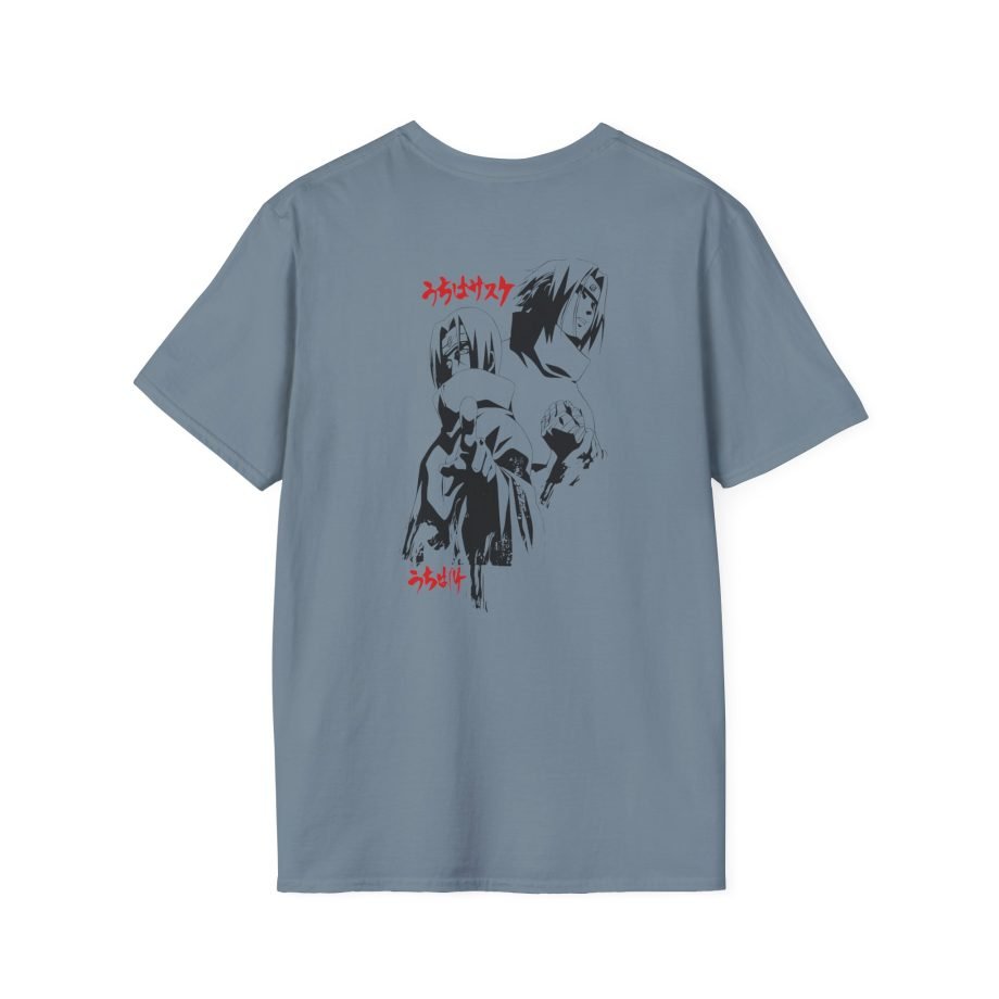 Naruto Sasuke & Itachi Unisex Softstyle T-Shirt
