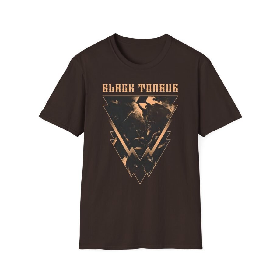 Black Tongue Born Hanged Unisex Softstyle T-Shirt