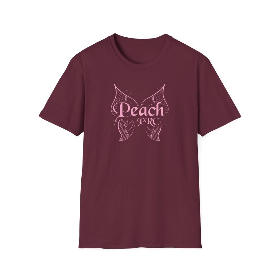 Peach Prc Fairy Wings Unisex Softstyle T-Shirt
