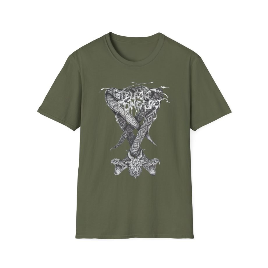 Black Tongue Leviathan Assembly Unisex Softstyle T-Shirt